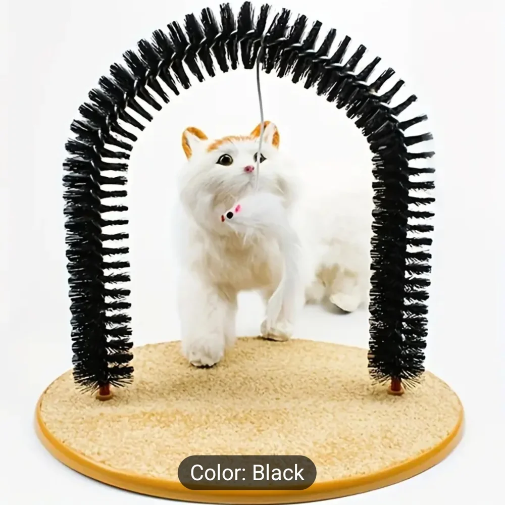 Cat Self Grooming Kit with Soft Bristles